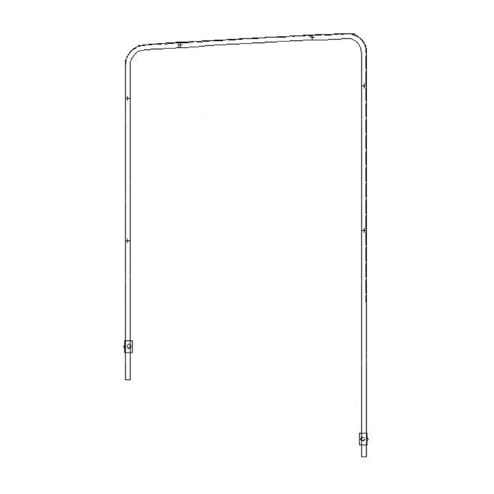 A   680 720 03 53 GUIDE-WINDOW GLASS,RH