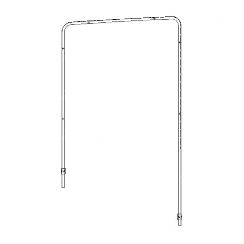 A   680 720 03 53 GUIDE-WINDOW GLASS,RH