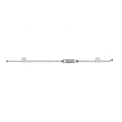 A   680 833 06 31 CABLE-CONTROL,FACE DUCT