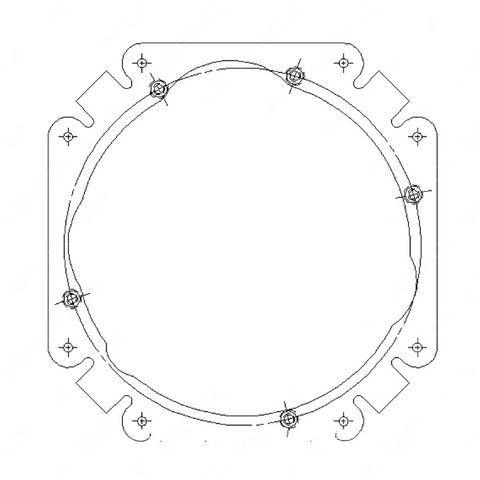 A   681 540 08 76 PLATE ASSY