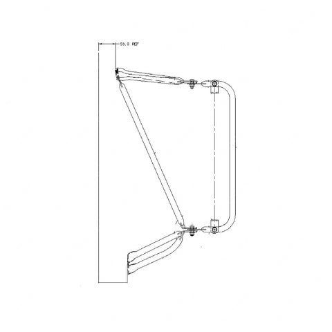 A   681 810 22 45 SUPPORT ASSY MIRROR