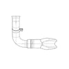A   956 490 59 10 EXHAUST GAS LINE