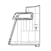 A   956 627 09 04 PANELING, CORNER PILLAR