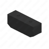 A   957 504 00 12 RUBBER MOUNTING