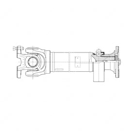 A   973 410 67 01 PROPELLER SHAFT