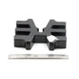 B80-6016-025 SpacerBlock Front Axle