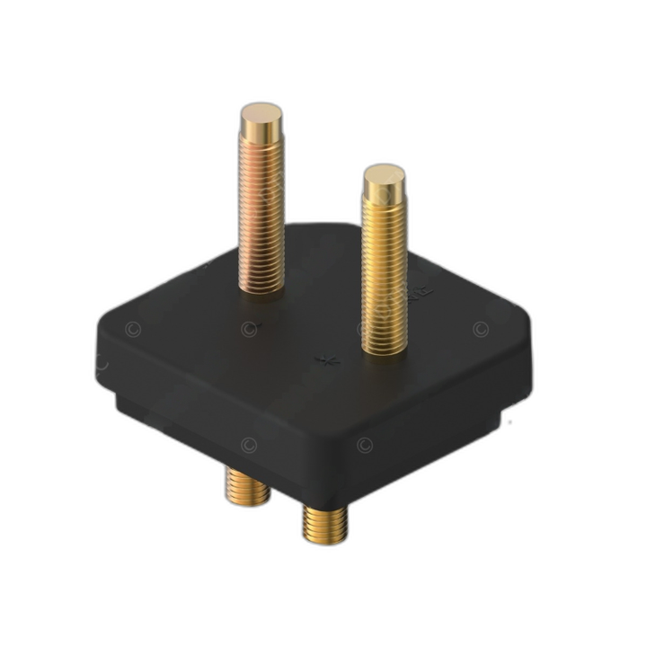 BCD 28847 1 INSULATOR-CORE SUPPORT TO FRAME,RADIATOR