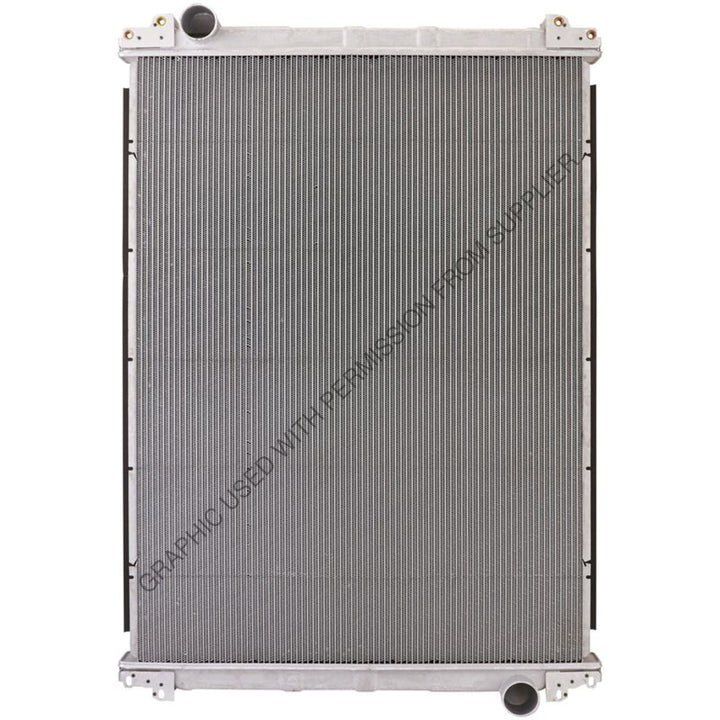 BHT U3933001 RAD - CORE & TANK W/O CHANNELS