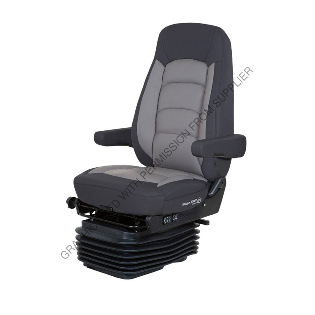 BOS 5100001 L77 SEAT-WRII LPRO HI BK BTH ARM ULTHR BL:GR