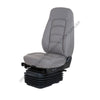 BOS 5100010 902 WR SERTA TRUCK SEAT, LP HI, BELLOWS, GRY