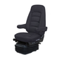 BOS 5100011 K85 SEAT-WRII LOPRO HI BK B/ ARM HTD TTN BLK