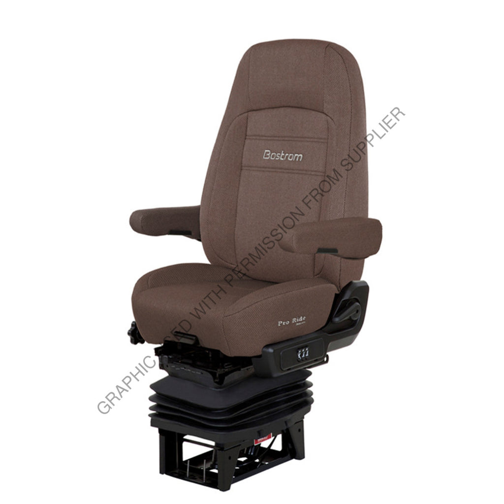 BOS 8320031 K66 SEAT-PR915PS HIGH BACK BROWN TITAN CLOTH