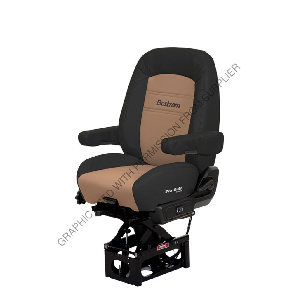 BOS 8330001 L82 SEAT-PR915 II MID BACK BLACK/TAN ULTRA