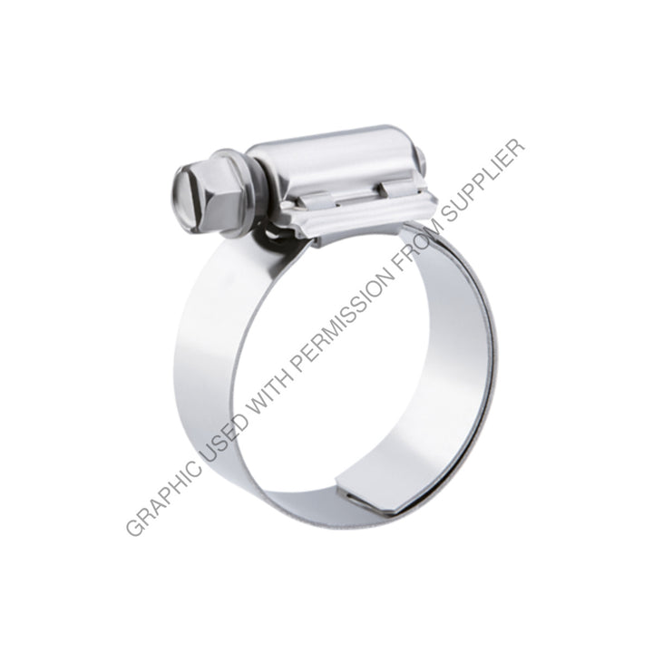 BRZ 9206H CLAMP-HOSE,7/16-25/32IN, 1/2 IN BAND