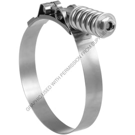 BRZ B9222 0638B EXHAUST T-BOLT BAND CLAMP