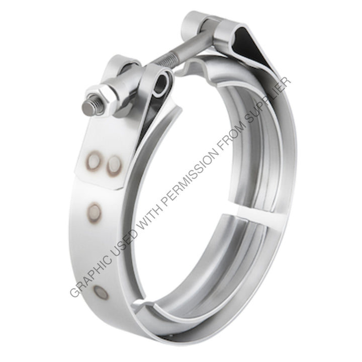 BRZ VT10321 B CLAMP-V BAND,TURBO,HOSE,3.21IN
