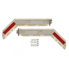 BTS B673025WTSK HNGR-MUDFLAP,PAIR,SS,LH/RH,CNSPCTY TP