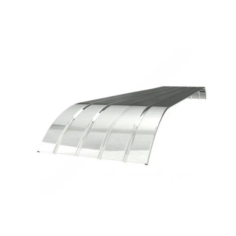 BTS GR500 140 1 FENDER, TRI AXLE, 4 RIB, GALVANIZED, 140