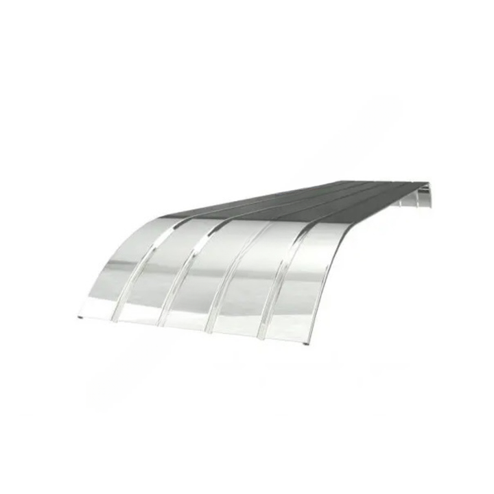 BTS GR500 140 1 FENDER, TRI AXLE, 4 RIB, GALVANIZED, 140