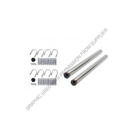 BTS H2364US KIT-SINGLE AXLE, STAINLESS, UNDRILLED