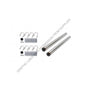 BTS H2364US KIT-SINGLE AXLE, STAINLESS, UNDRILLED