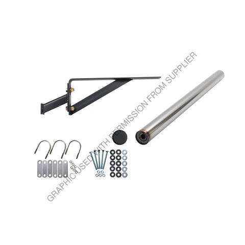 BTS H3363UG KIT-HALF TANDEM,GALV,UNDRILLED,30.0