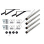 BTS K4363UG KIT-FULL TANDEM, GALVANIZED, UNDRILLED