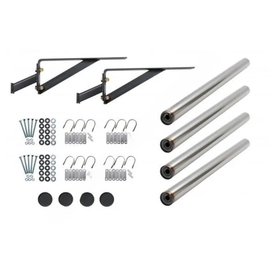 BTS K4363US KIT-FULL TANDEM, STAINLESS, UNDRILLED, 3