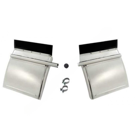 BTS SS221PA2 FENDER,QUARTER,LOW MOUNT, SS W/O MOUNTS