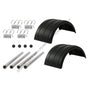 BTS TIKPF200 80P KIT - FENDERS, SINGLE AXLE, BLACK POLY