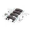 BW  K350277 BRAKE PAD N LEVEL