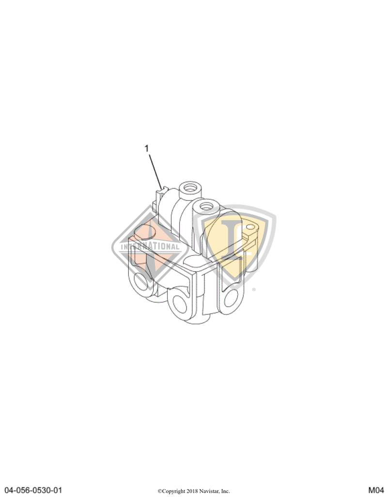 BXK079670 M-40QR ANTILOCK BRAKE SYSTEM (