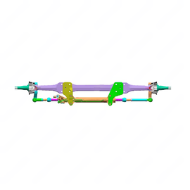 C10-00008-106 AXLE-FRONT,DETROIT F133-3N