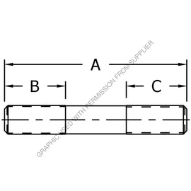 CM  100312 STUD FLANGE