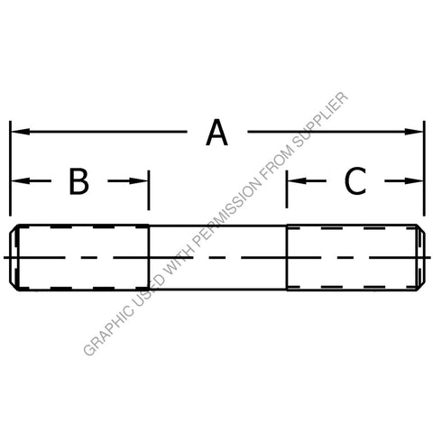 CM  10036462 AXLE STUD