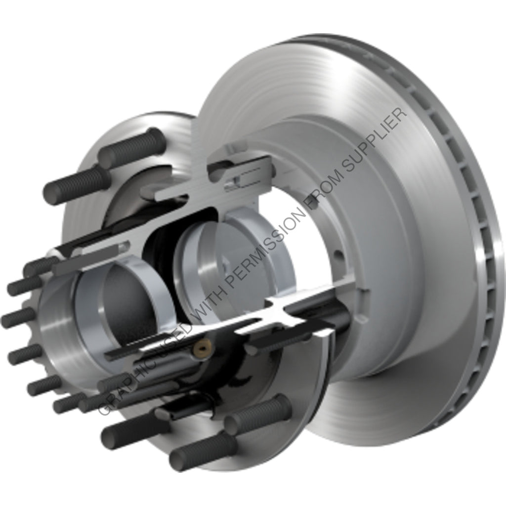 CM  10082909 HUB & ROTOR ASSEMBLY