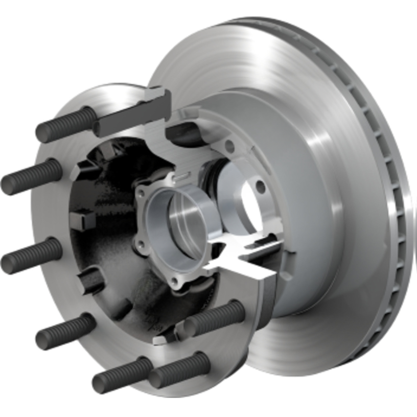 CM  10083064 HUB AND ROTOR ASSEMBLY