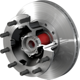 CM  10083214 IRON PRESET HUB/ROTOR FF FRONT HUB