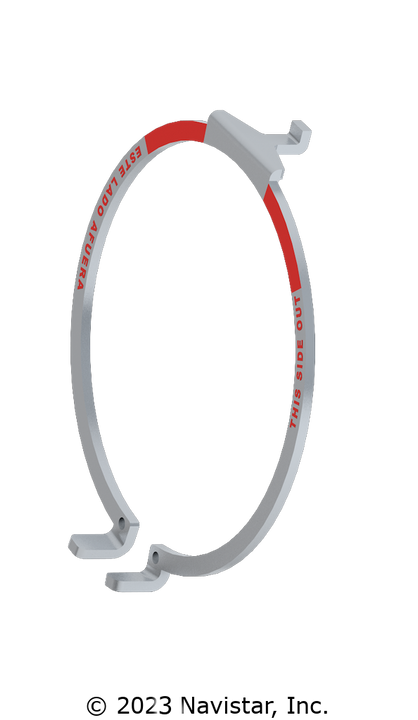 CNM10026174 SNAP RING RETAINER FF FRONT