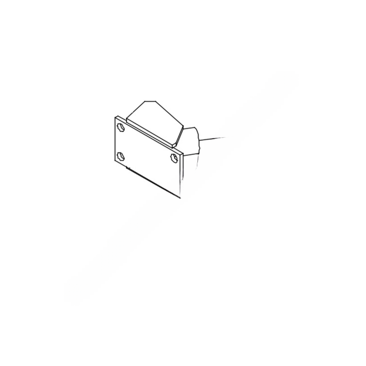 CSI 02S00007 TORQUE ROD FRAME BRK