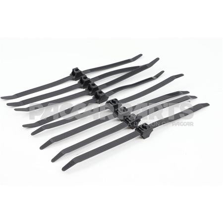 CT4513D TIE-CABLE DUAL CLAMP BLK 12.9" 150LBS