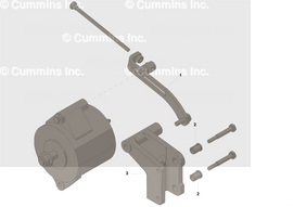 3803347 SUPPORT,ALTERNATOR