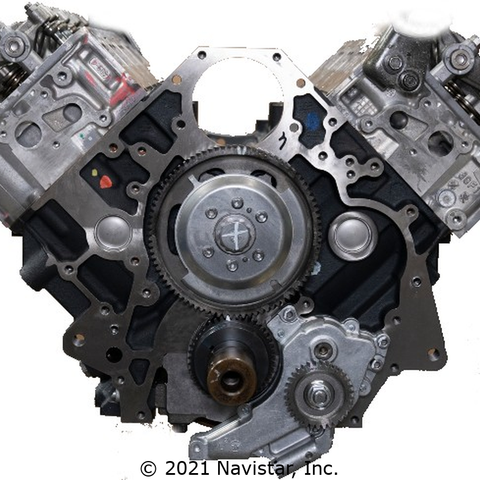 DA2251018 ENGINE, LONG BLOCK - REMAN