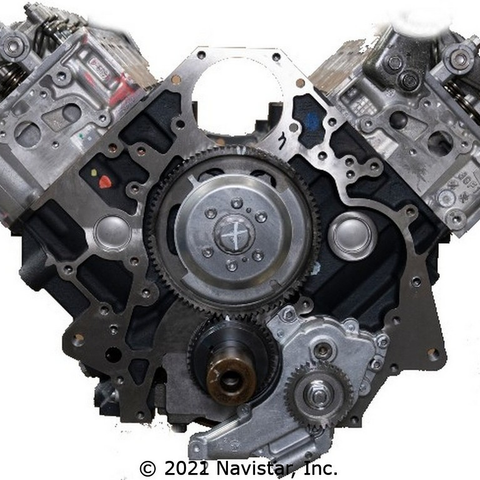 DA2251019 ENGINE, LONG BLOCK - REMAN