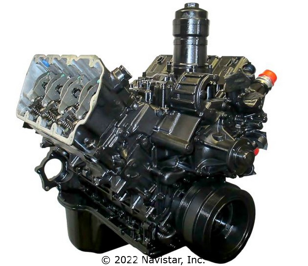DA2251352 ENGINE, LONG BLOCK - REMAN