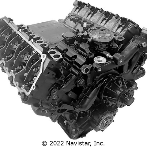 DA2251370 ENGINE, LONG BLOCK  - REMAN