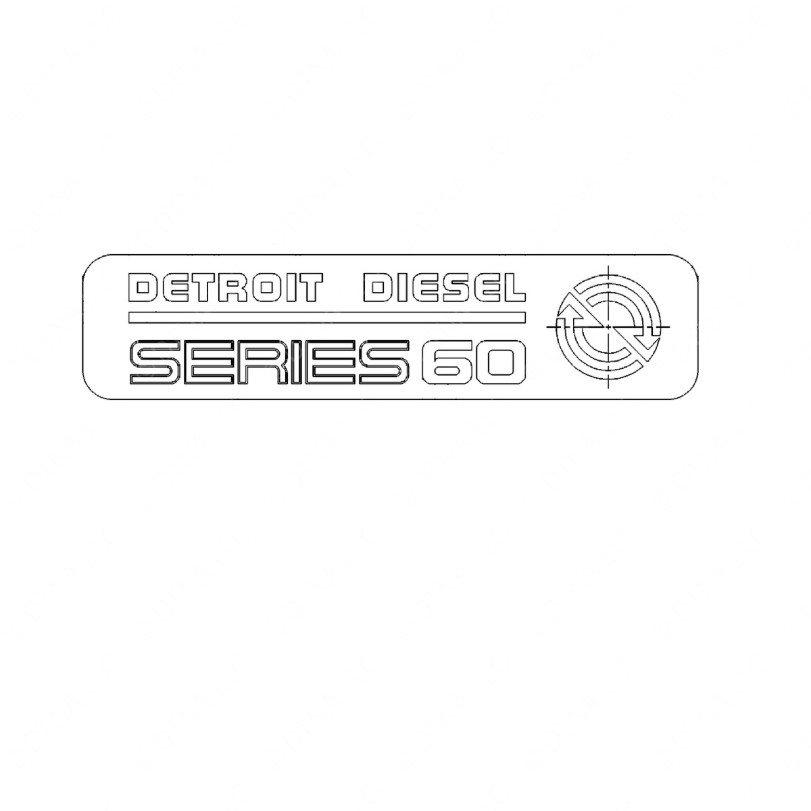 DDE 23505110 DECAL