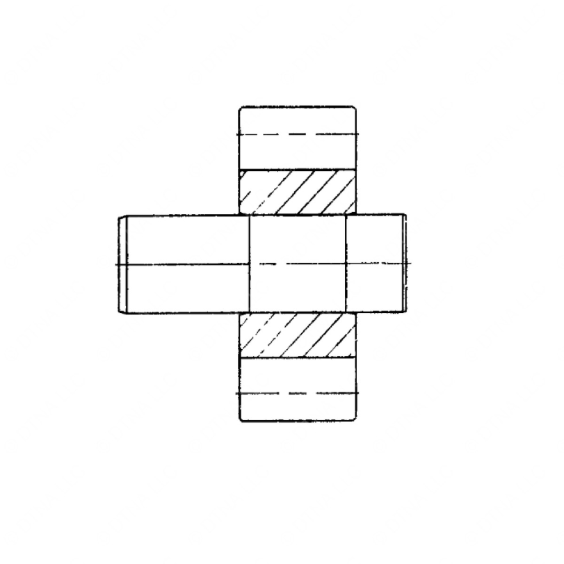 DDE 23505882 SHAFT AND GEAR