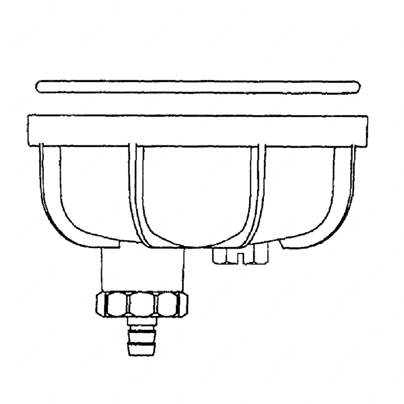 DDE 23514722 BOWL AND DRAIN