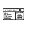 DDE 23518819 WARNING LABEL